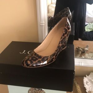 J Crew wedge heels